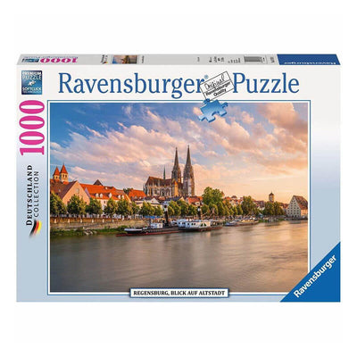 Old Town, Regensburg 1008pcs Puzzle