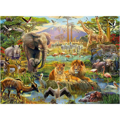Animals of the Savanna 200pcs Puzzle
