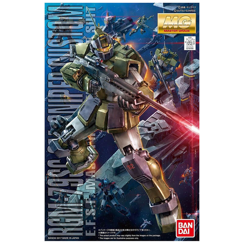 Bandai 1/100 MG RGM-79SC GM Sniper Custom Kit