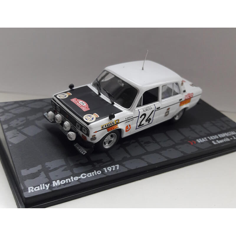 MAG 1/43 Seat 1430 Especial 1800 S.Servia-J.Sabater Rally Monte-Carlo 1977
