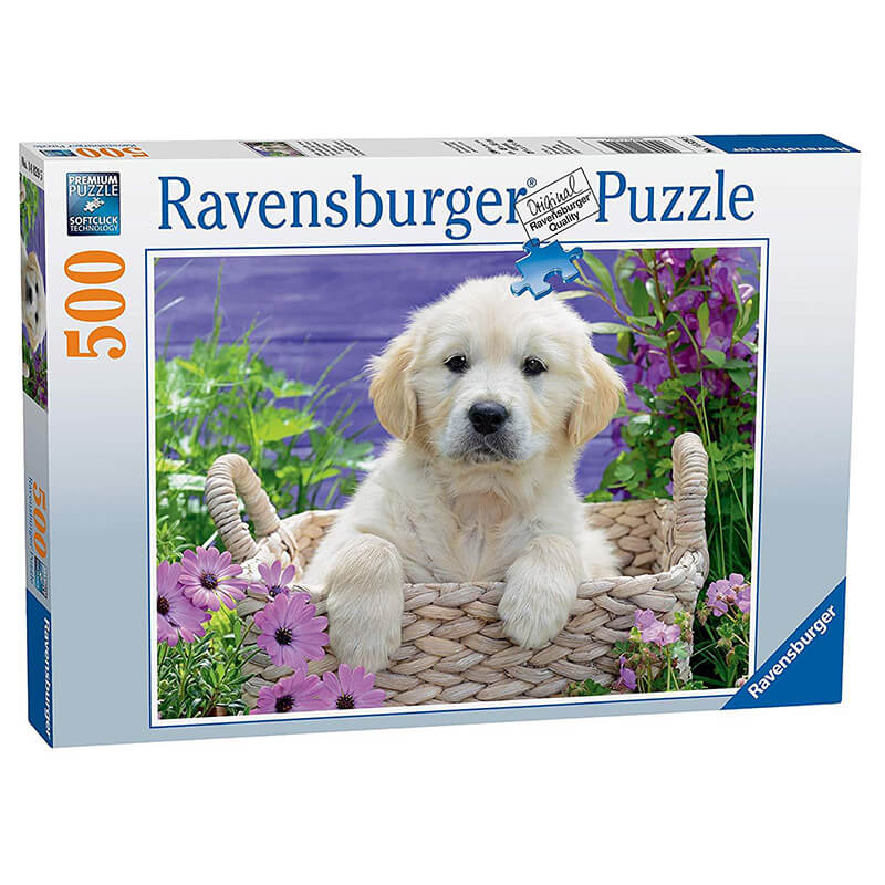 Sweet Golden Retriever 500pcs Puzzle