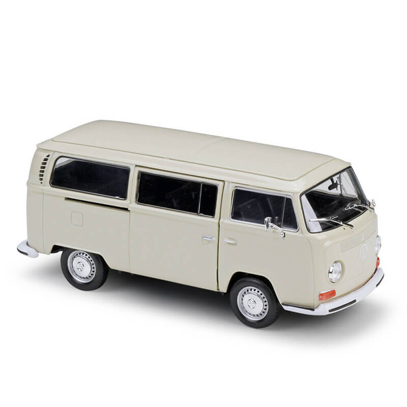 Welly 1/34 Volkswagen 1972 Bus T2 (Cream)
