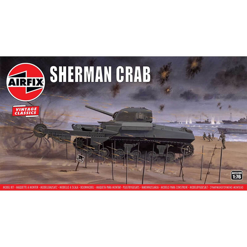 Airfix 1/76 Sherman Crab Kit