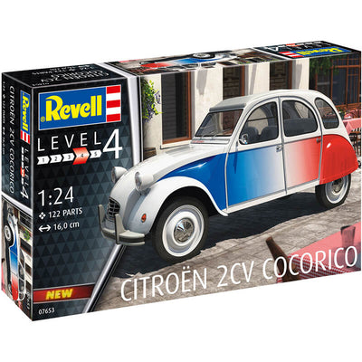 Revell 1/24 Citroen 2CV Cocorico Kit