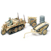 Tamiya 1/48 Kettenkraftrad w/Infantry Cart & Goliath Demolition Vehicle Kit