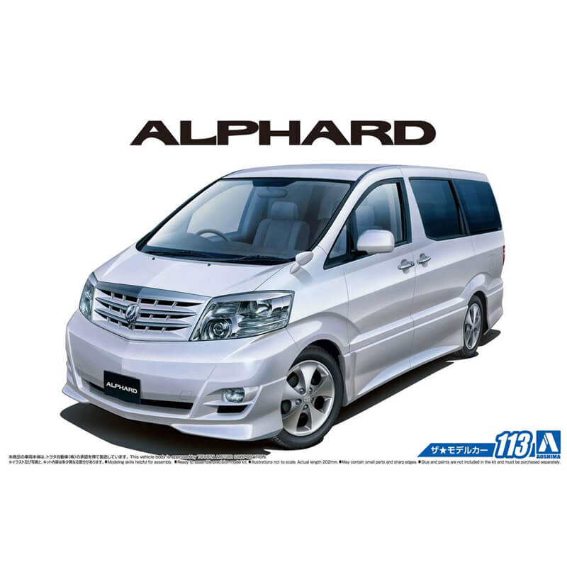 Aoshima 1/24 Toyota NH10W Alphard Kit