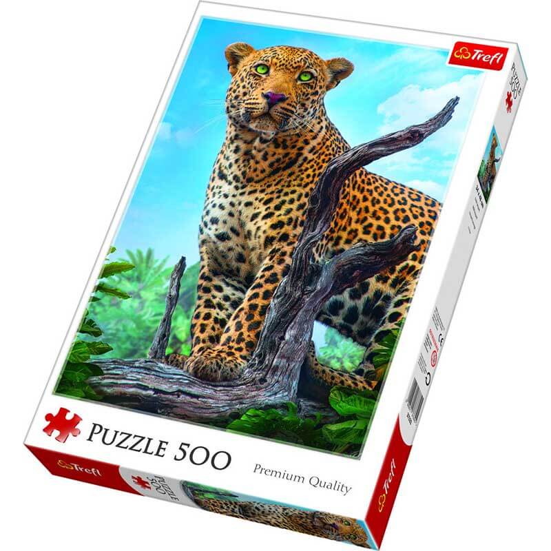 Wild Leopard 500pc Puzzle