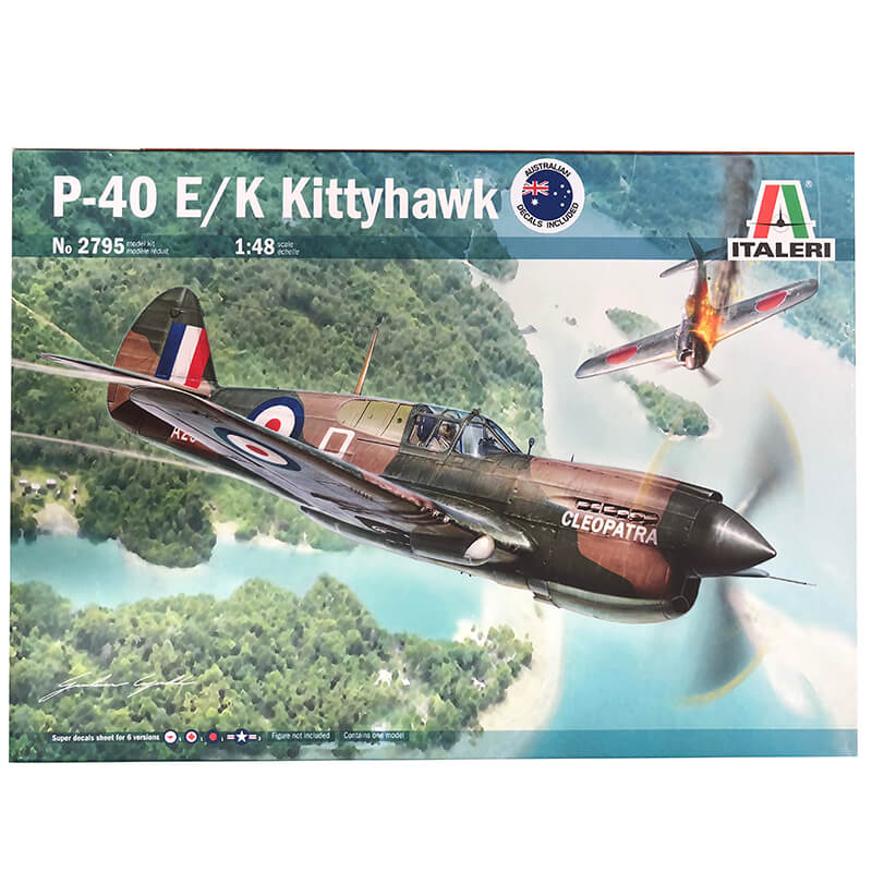 Italeri 1/48 P-40 E/K Kittyhawk Kit