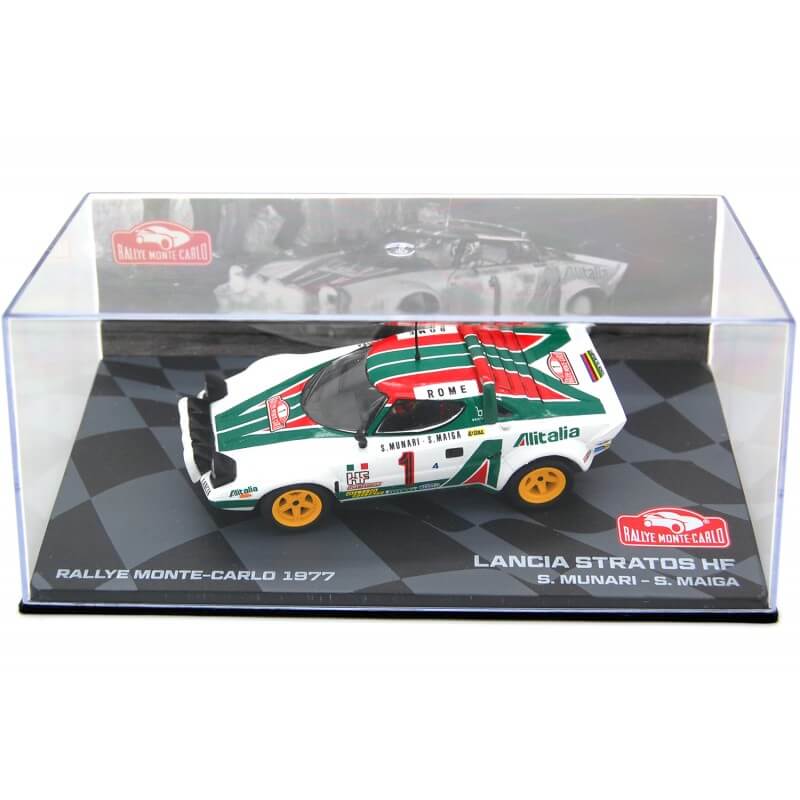 MAG 1/43 Lancia Stratos HF S.Munari-S.Maiga Rallye Monte-Carlo 1977