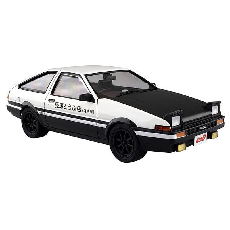 Aoshima 1/24 Initial D Fujiwara Takumi AE86 Trueno Project-D Ver. (Toyota) Kit