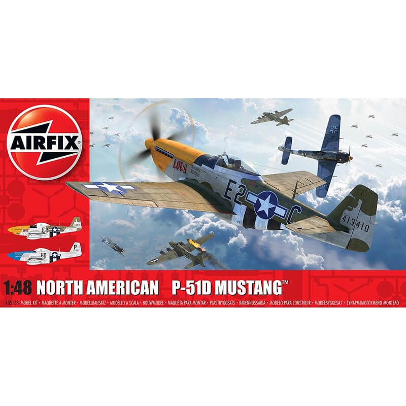 Airfix 1/48 North American P-51D Mustang Kit