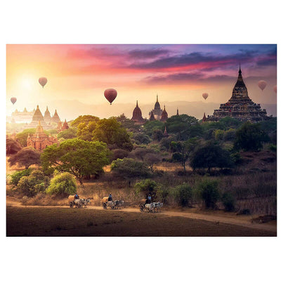 Hot Air Balloons Over Myanmar 1008pcs Puzzle
