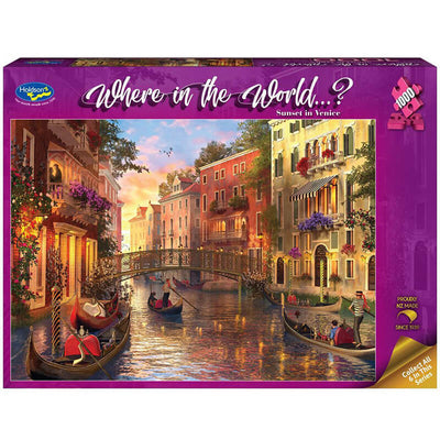 Sunset In Venice 1000pc Puzzle