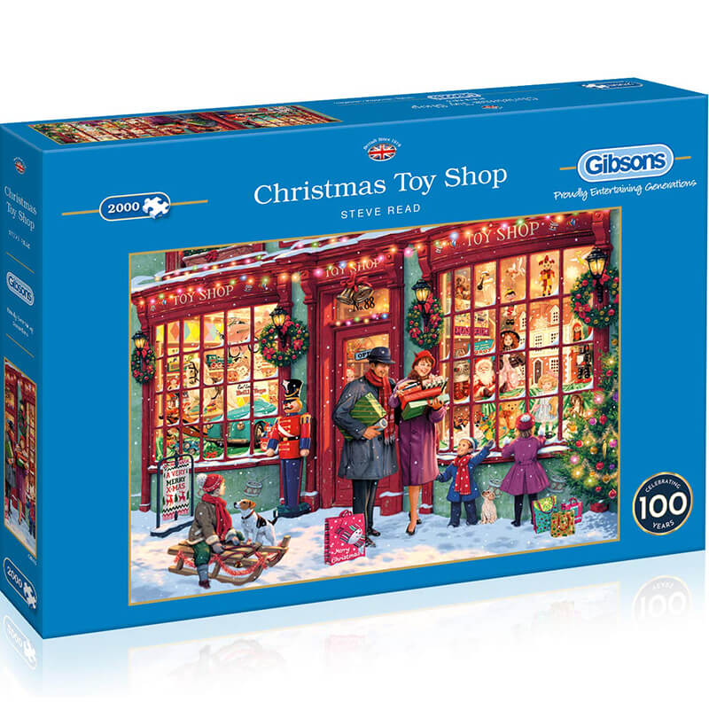 Christamas Toy Shop By Steve Read 2000pc Puzzle