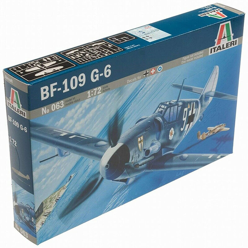 Italeri 1/72 BF-109 G-6 Kit