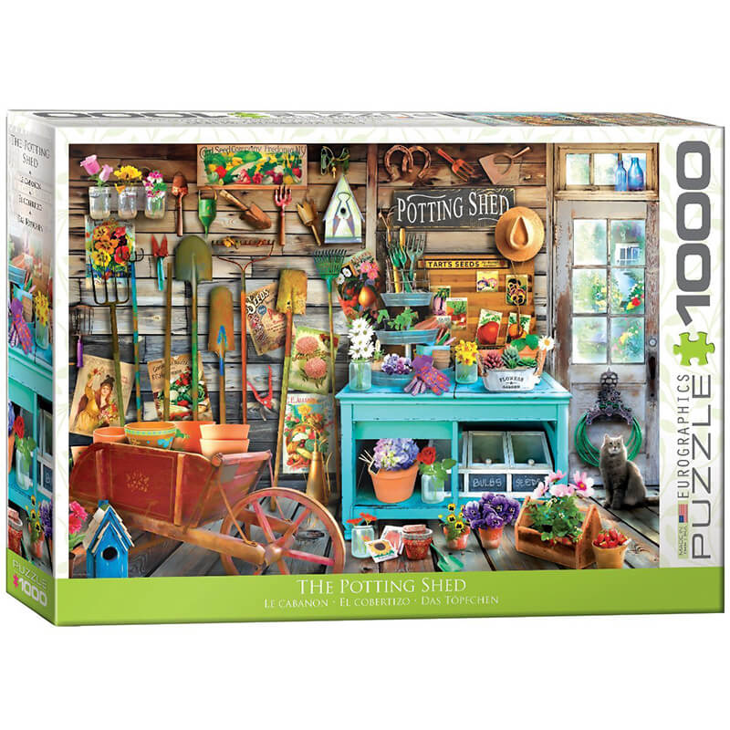 The Potting Shed by Jason Taylor 1000pc Puzzle