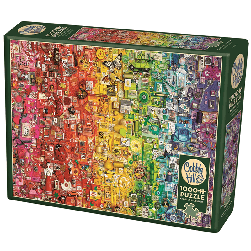 Colourful Rainbow 1000pc Puzzle