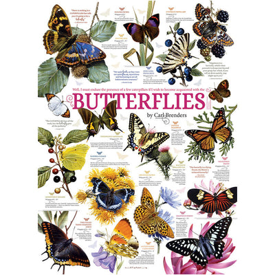 Butterfly Collection 1000pc Puzzle