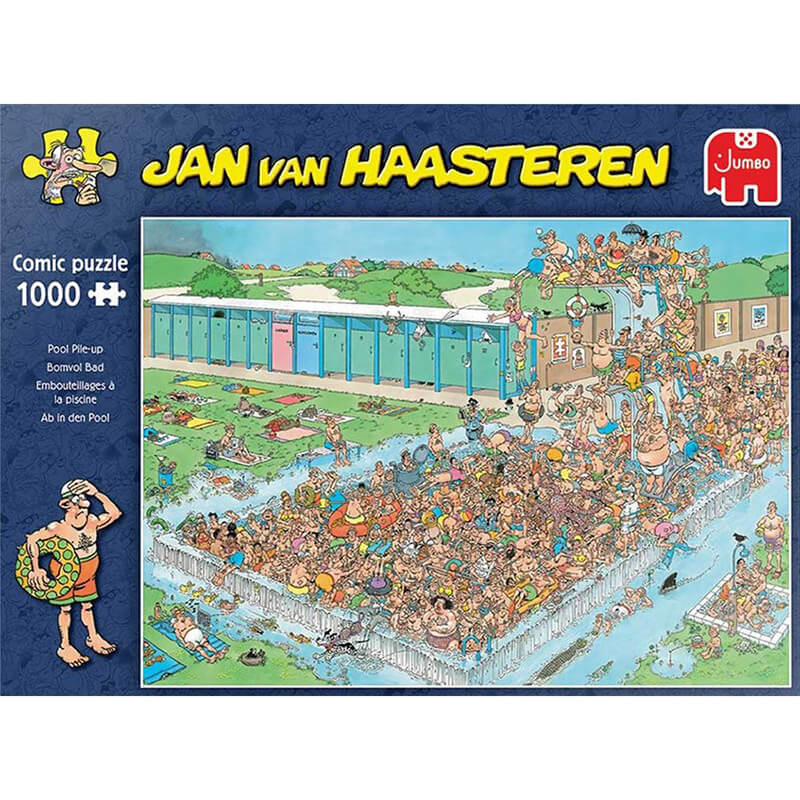 Pool Pile- Up 1000pc Puzzle