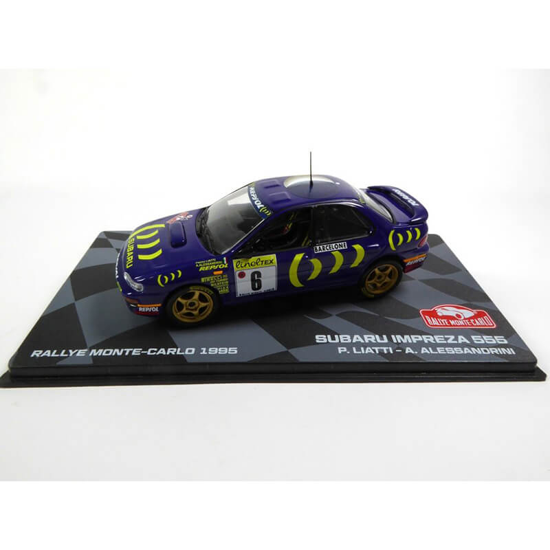 MAG 1/43 Subaru Impreza 555 P.Liatti-A.Alessandrini Rallye Monte-Carlo 1995