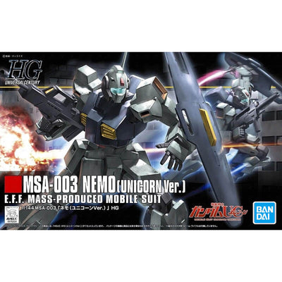 Bandai 1/144 HG MSA-003 Nemo (Unicorn Ver.) Kit