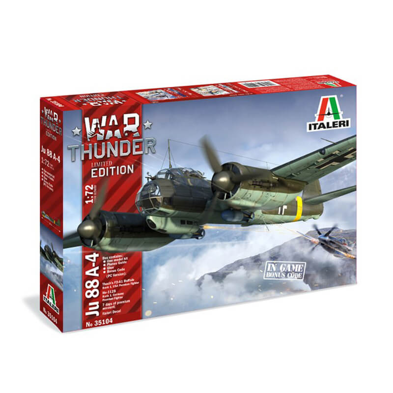 Italeri 1/72 Junkers Ju-88 War Thunder Kit