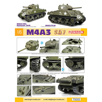 Dragon 1/6 M4A3 2 In 1 Kit