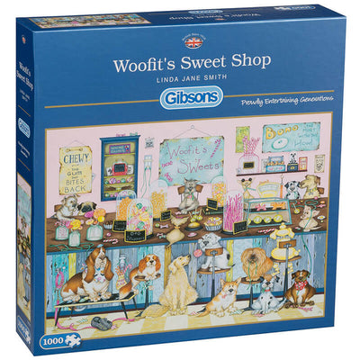 Woofit's Sweet Shop By Linda Jane Smith 1000pc Puzzle