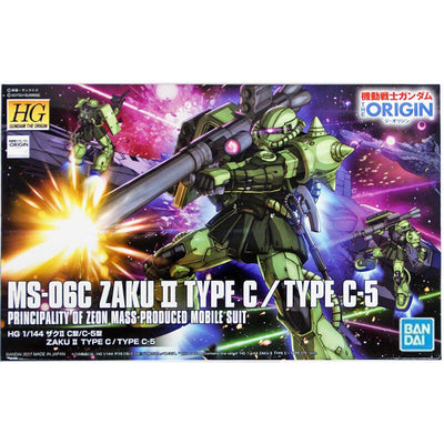 Bandai 1/144 HG MS-06C Zaku II Type C / Type C-5 Kit