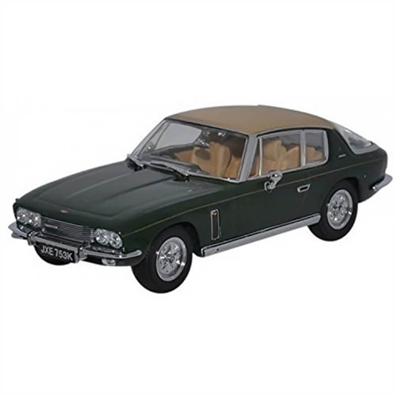 Oxford 1/43 Jensen Interceptor MkIII (Oakland Green/Tan)