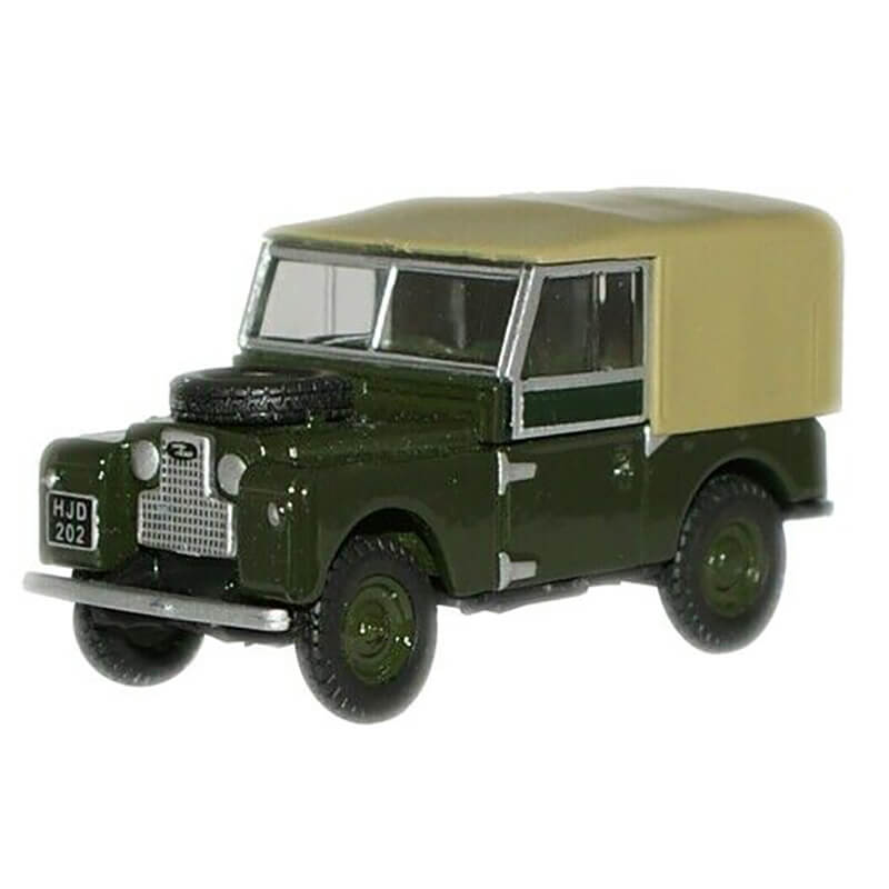 Oxford 1/76 Land Rover 88 Canvas (Green Bronze)