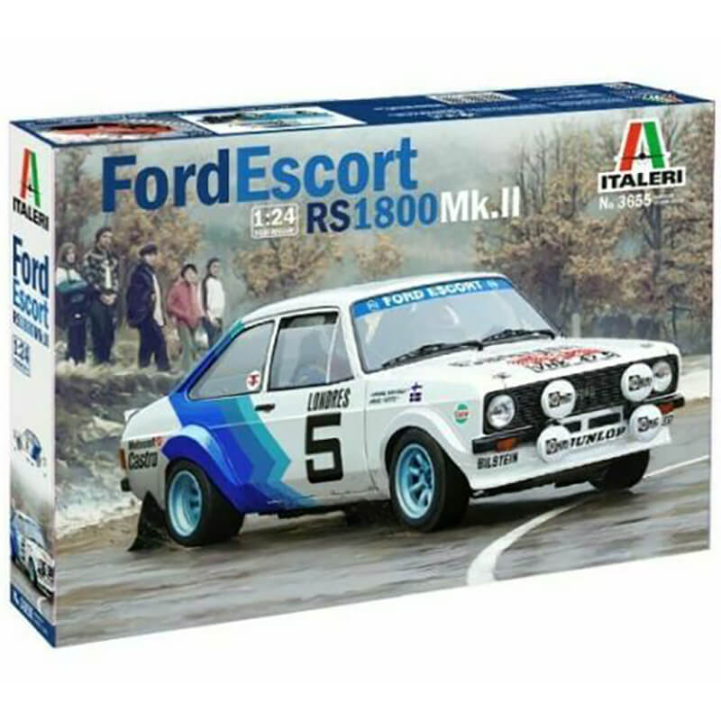 Italeri 1/24 Ford Escort RS1800 Mk.II Kit