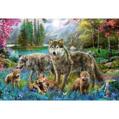 Lupine Family 1000pc Puzzle