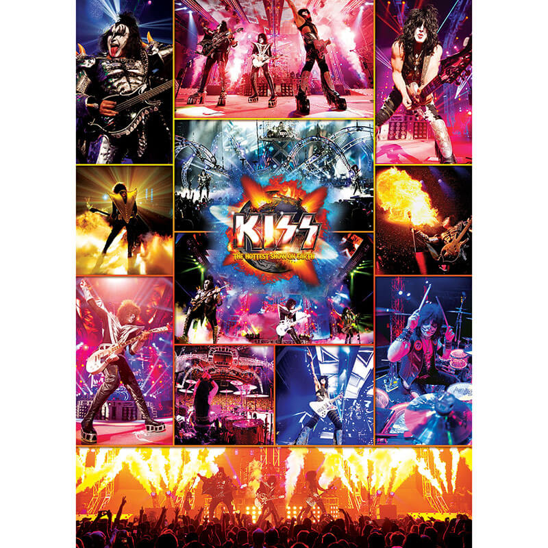 Kiss The Hottest Show On Earth 1000pc Puzzle