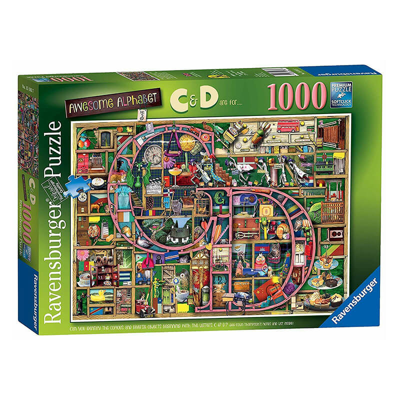 Awesome Alphabet C&D 1000pc Puzzle