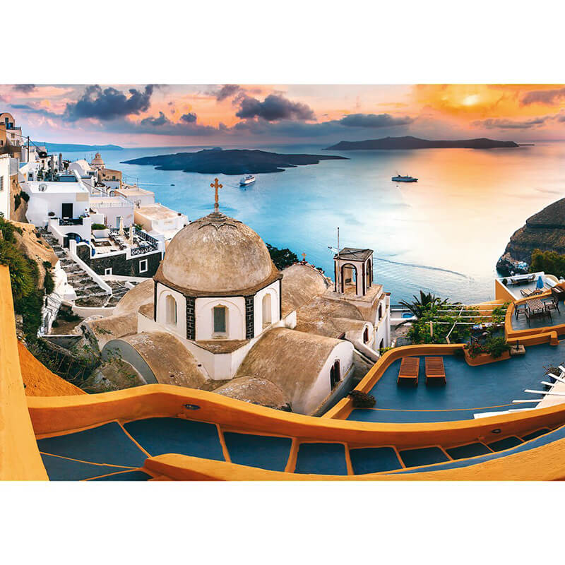 Fairytale Santorini 1000pc Puzzle