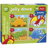 Jolly Dinos 2-3-4-5 pcs 4 Chunky Jigsaw Puzzles