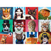 Funny Cats by Lucia Heffernan 1000pc Puzzle