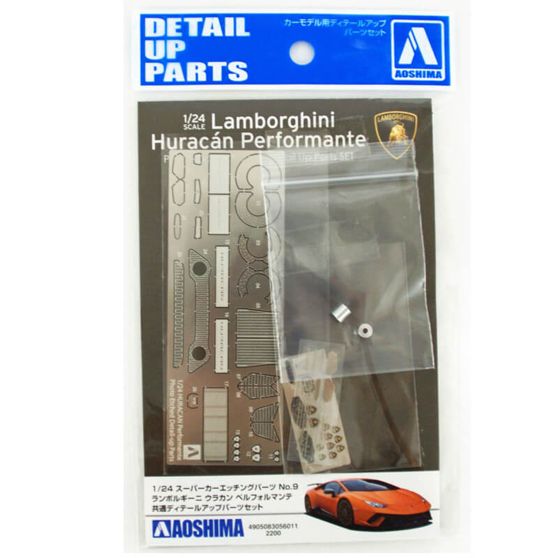 Aoshima 1/24 Detail Up Parts for Lamborghini Huracan Performante Kit