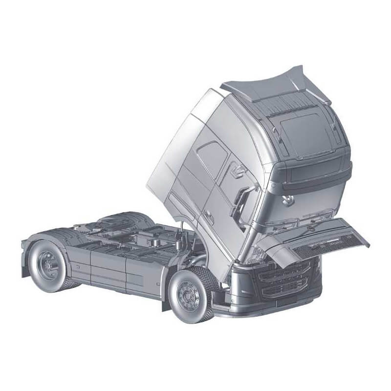 Italeri 1/24 Volvo FH4 Globetrotter XL Kit