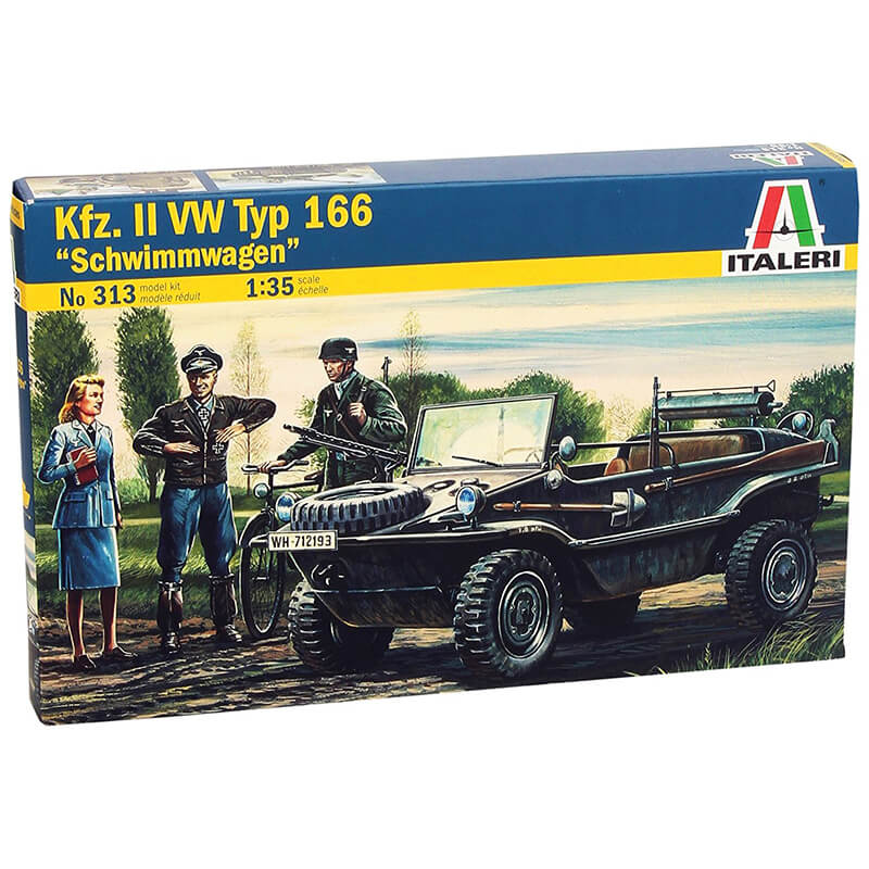 Italeri 1/35 Kfz. II VW Type 166 "Schwimmwagen" Kit