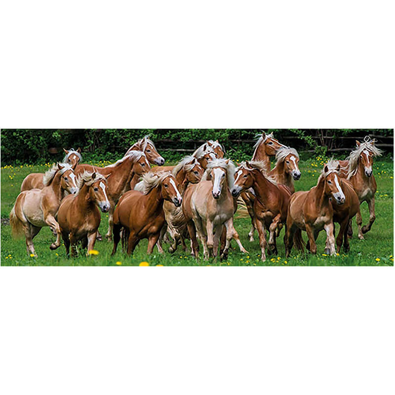 Halflinger Horses 1000pc Puzzle