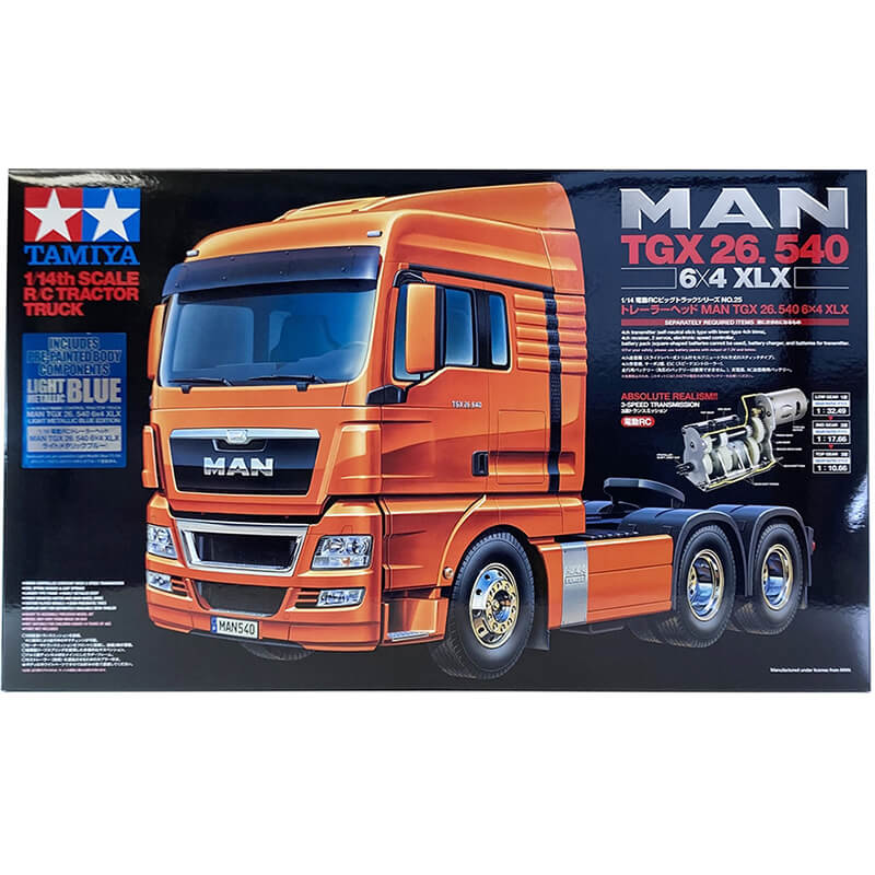 Tamiya 1/14 Man TGX 26.540 6x4 XLX RC Kit