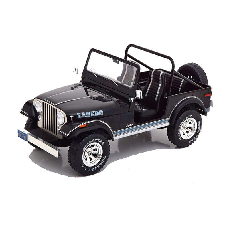 MCG 1/18 Jeep CJ-7 Laredo (Black)