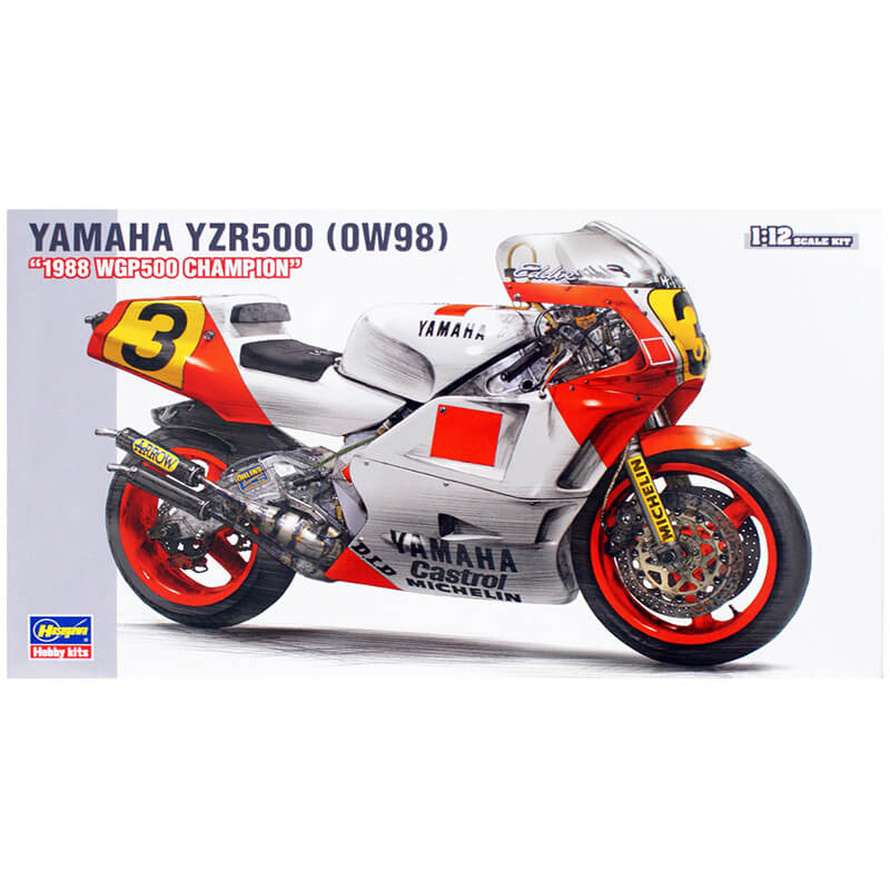 Hasegawa 1/12 Yamaha YZR500 (0W98) "1988 WGP500 Champion" Kit