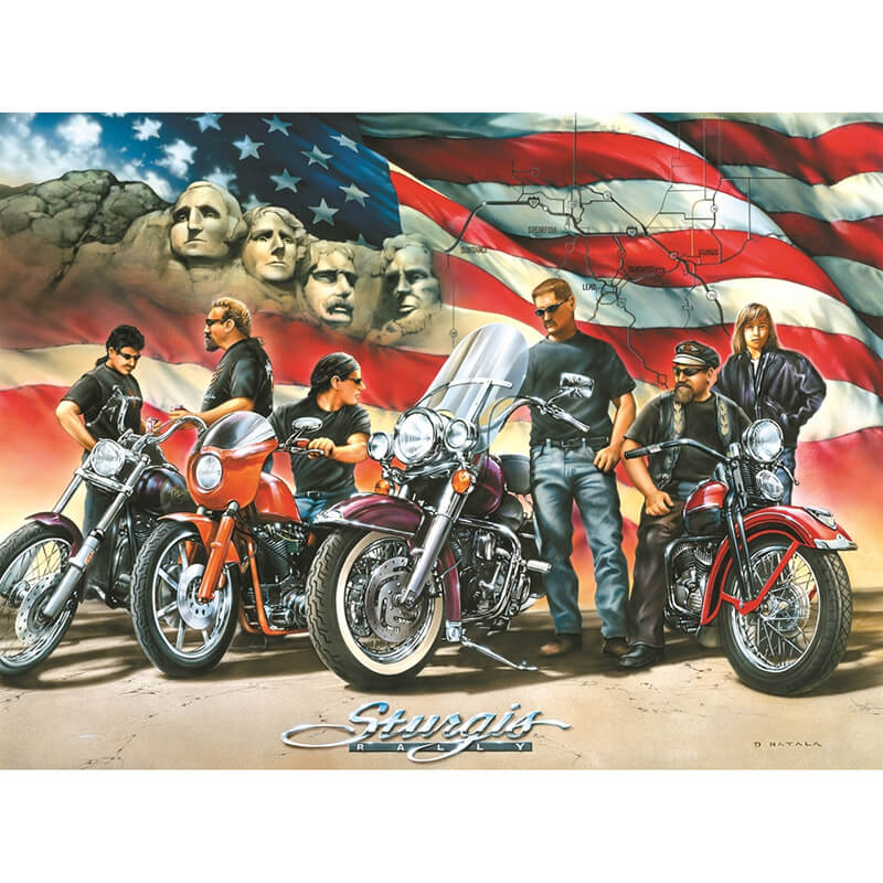 Sturgis By Dan Hatala 1000pc Puzzle