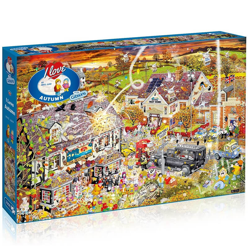 I Love Autumn By Mike Jupp 1000pc Puzzle