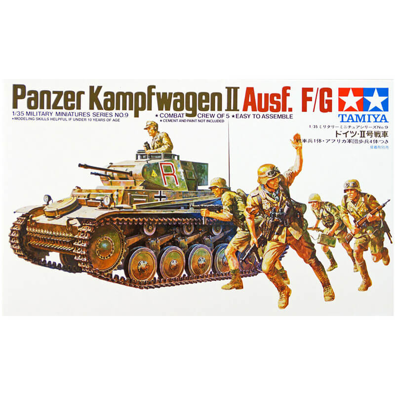 Tamiya 1/35 German Panzer Mk. II Ausf.F/G Kit