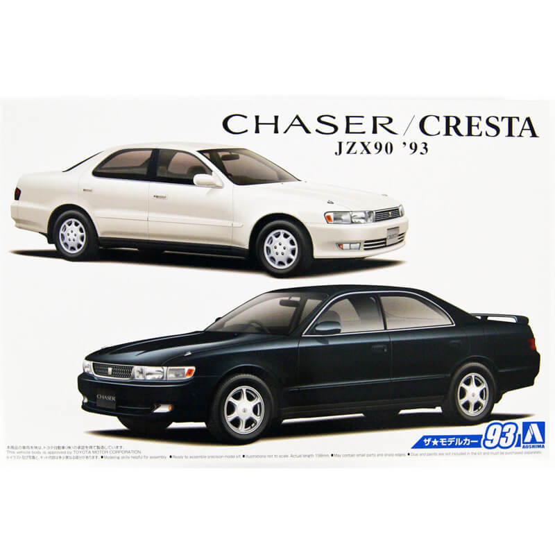 Aoshima 1/24 Toyota JZX90 Chaser/Cresta '93 Kit