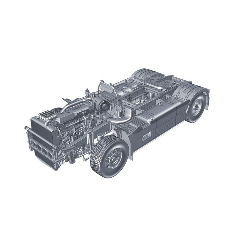 Italeri 1/24 Volvo FH4 Globetrotter XL Kit